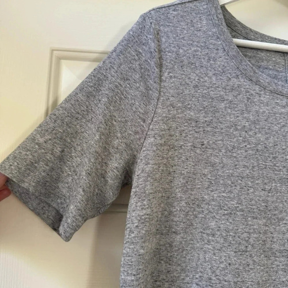 Duluth Trading Co Longtail 100% cotton T shirt knit Dress pockets Women’s Small - Picture 6 of 13